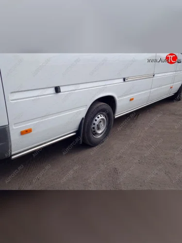  ТСС Тюнинг MERCEDES-BENZSprinter Classic (W905) 2014- - Пороги труба 42,4 мм + пороги труба (задняя) 42,4 мм  merspr1403