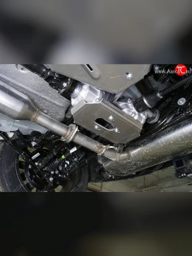 Защита заднего редуктора (алюминий) 4мм Changan UNI-K 2.0 4WD 2023 (Параллельный импорт из Китая)