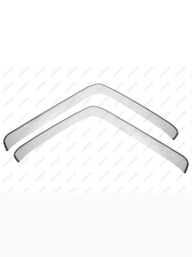 Дефлекторы окон, накладной, JAC N200 2022- грузовик, прозрачный  Джак Н200 REIN reinwv1315