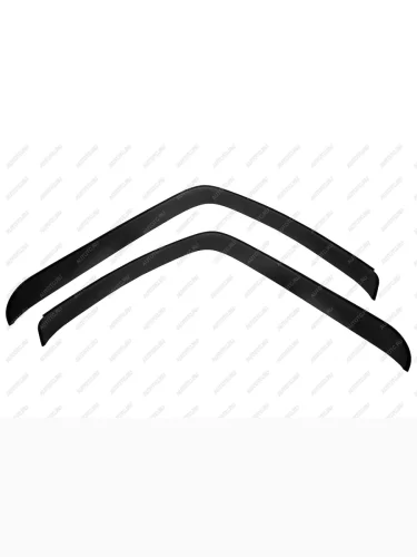 Дефлекторы окон, накладной, JAC K7 2023- грузовик, тягач, дымка  Джак К7 REIN reinwv1317