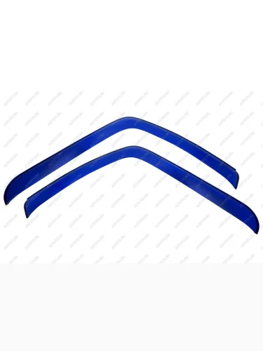 Дефлекторы окон, накладной, JAC K7 2023- грузовик, тягач, синий  Джак К7 REIN reinwv1318