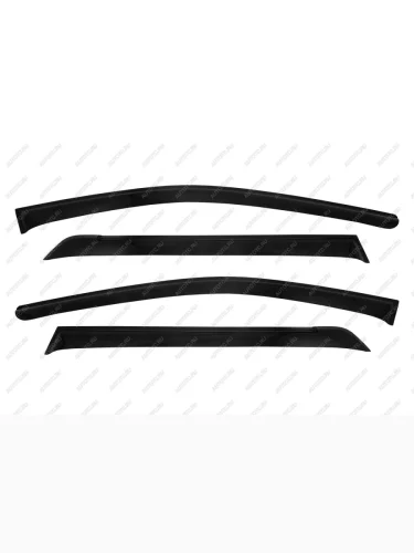 Дефлекторы окон, накладной, NISSAN PATHFINDER V 2021- внедорожник  Ниссан Патфайндер REIN reinwv1325