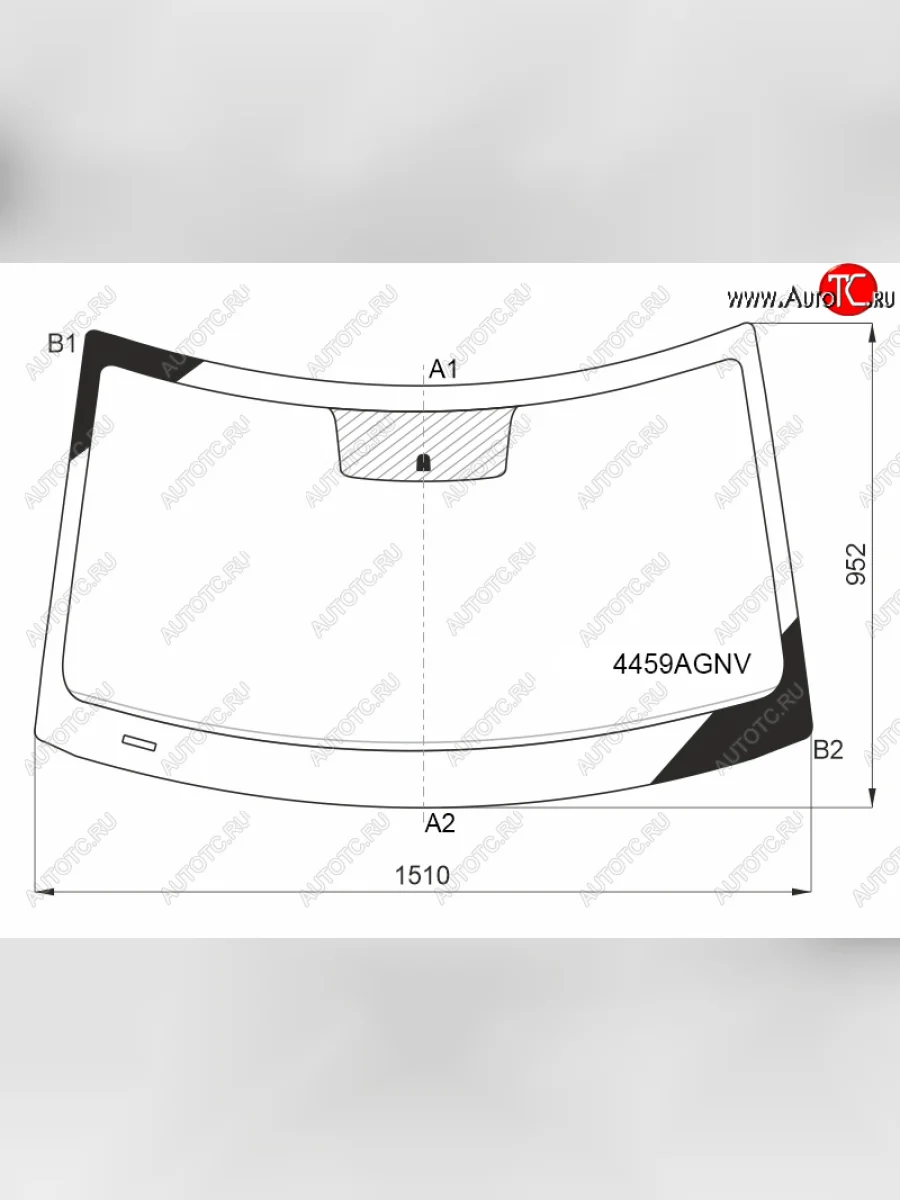 Стекло лобовое FUYAO KIA Soul SK3 (2018-2022) (зеленое)  в Самаре Самарской области