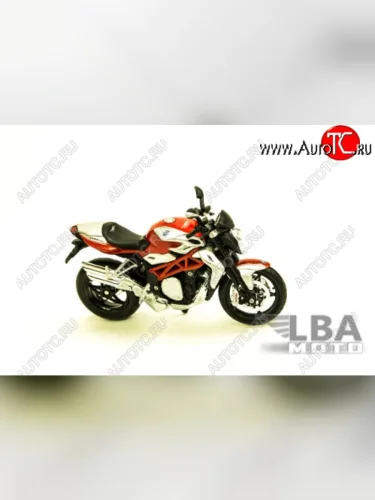 Модель мотоцикла MV Agusta Brutale 1090RR Красного цвета масштаб 112  пм-00002229