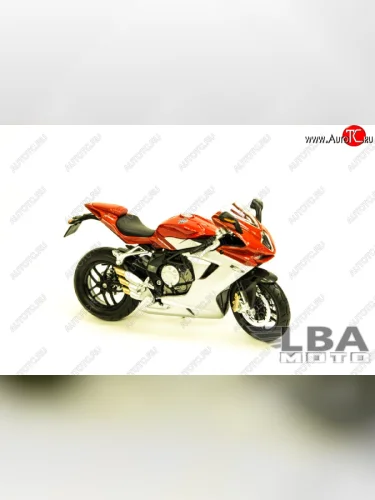 Модель мотоцикла MV Agusta F3 Serue ORO 12 Красного цвет масштаб 112  пм-00002230