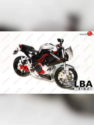 Модель мотоцикла Benelli Tornado Naked Tre160 Серого цвета масштаб 112  пм-00002234