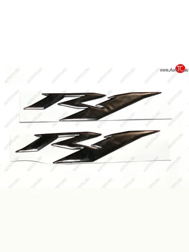 Наклейка на боковой пластик логотип YZF-R1 Чёрный  пм-00017007