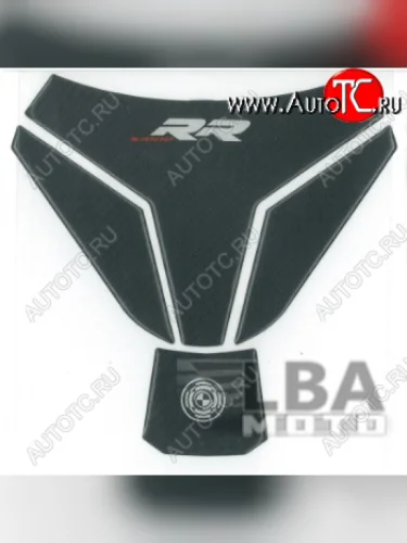 Наклейка на бак для мотоцикла BMW S1000RR Карбон Широкая  пм-00017086