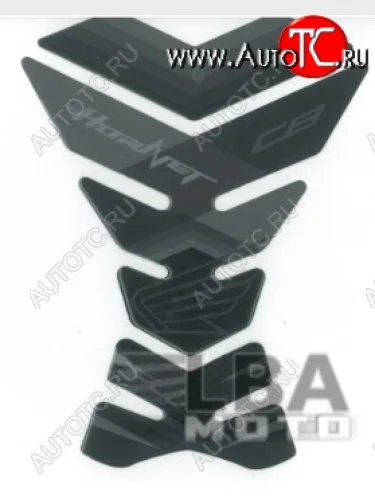 Наклейка на бак для мотоцикла Honda CB Hornet под карбон  пм-00017105