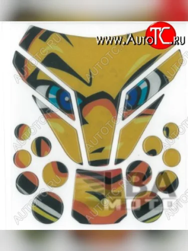 Наклейка на бак для мотоцикла VR46 AGV 5  пм-00017154