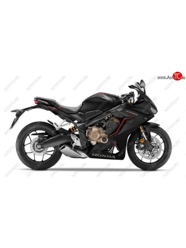 Комплект пластика для мотоцикла Honda CBR650R 19-20 Черный  пм-00028823