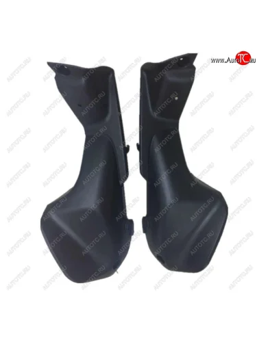 Левая накладка пластика от фары к баку для Honda CBR600 F4i 2001-2007 Без цвета  пм-00015897