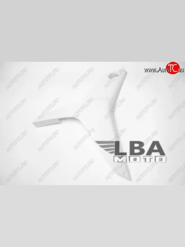 Левый средний боковой пластик для Honda CBR 600 RR 09-12 Без цвета  пм-00000341