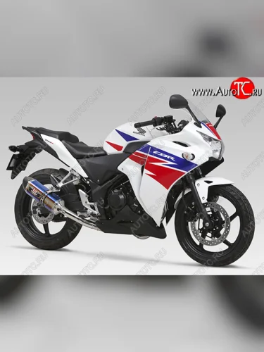Комплект пластика для мотоцикла Honda CBR250RR 11-14 Бело-Синий  пм-00021310