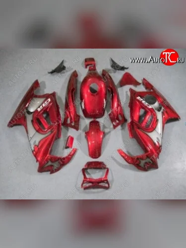 Комплект пластика для мотоцикла Honda CBR 600 F3 95-96 Красно-Серый  пм-00021318