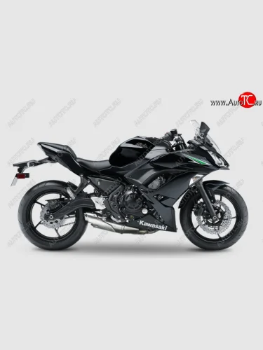 Комплект пластика для мотоцикла Kawasaki ER-6F 21-23 Черный  пм-00028816