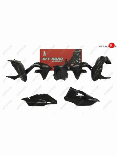 Комплект пластика R-Tech Kawasaki KX450F 19-20 (R-KITKXF-NR0-599) черный  r-kitkxf-nr0-599