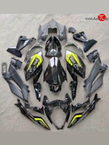 Комплект пластика для мотоцикла Kawasaki Z400 19-21 Черный  пм-00023591