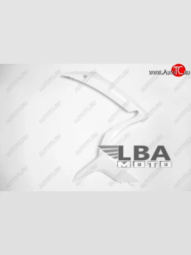 Правый средний боковой пластик для Suzuki GSX-R 750600 06-07 Без цвета  пм-00000498
