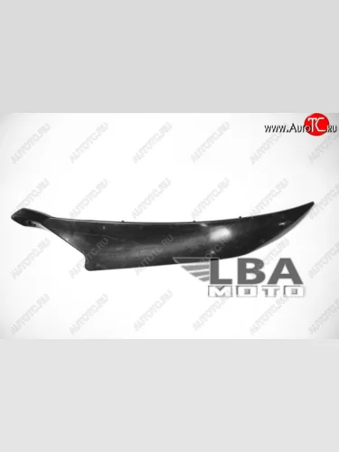 Левый средний боковой пластик для Yamaha R6 06-07 Без цвета  лб-00000095