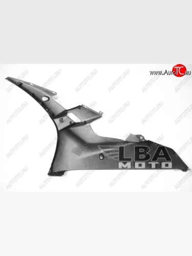 Правый нижний боковой пластик для Yamaha R6 06-07 Без цвета  пм-00000540