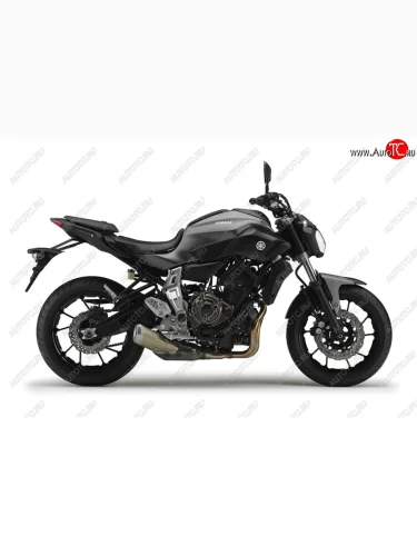 Комплект пластика для мотоцикла Yamaha MT-07 Серо-Черный  пм-00023588