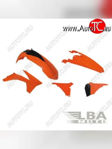 Комплект пластика R-Tech KTM EXC 125-500 12-13, EXCF 250-350 12-13 (R-KITKTM-OEM-412) оранжчерный  r-kitktm-oem-412