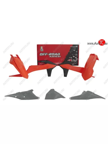 Комплект пластика R-Tech KTM EXCEXCFXC-WXCF-W 125-500 20-22 (R-KITKTM-OEM-421) Серо-оранж-черный  r-kitktm-oem-421