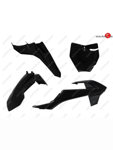 Комплект пластика R-Tech KTM SX 65 16-22 (R-KITKTM-NR0-500) Черный  r-kitktm-nr0-500