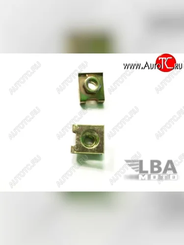 Скобы без болтов для пластика 5мм прямоугольные  лб-00000026