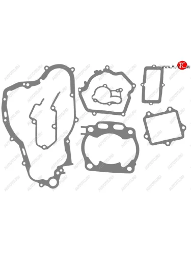 Комплект прокладок CHAKIN для мотоцикла Yamaha YZ250 02-16, YZ250X 16  00ky-018