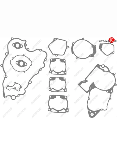 Комплект прокладок CHAKIN для мотоцикла KTM 250 EXCSX 94-99 300 EXCSXMXCEGS 94-95  0kkt-001