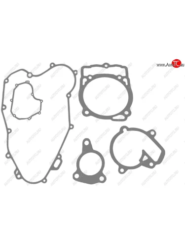Комплект прокладок CHAKIN для мотоцикла KTM 450 EXCXC-W 09-11, 530 EXCXC-W 09-11  0kkt-017