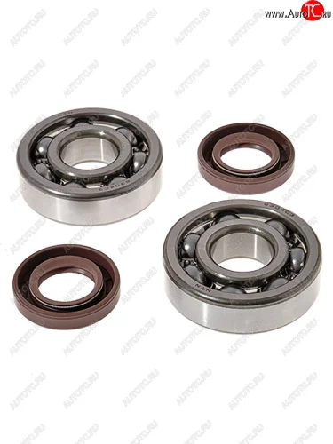 Комплект подшипников и сальников коленвала BWX KTM SX65 98-08, SX60 98-00 (24-1102)  cbk40001