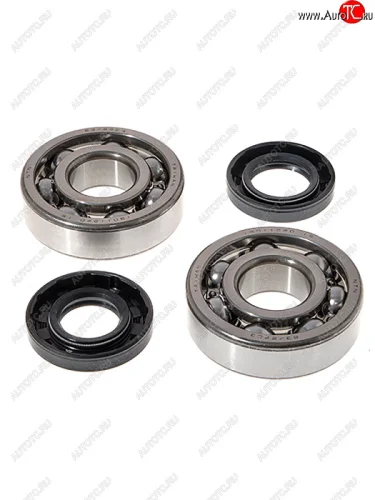 Комплект подшипников и сальников коленвала BWX Yamaha YZ125 05-22, YZ125X 20-22 (24-1062)  cbk90008