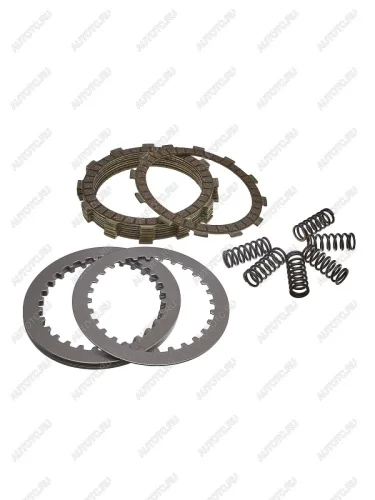 Комплект дисков сцепления BWX Honda CR250 90-93, CR500 90-01  clk30014