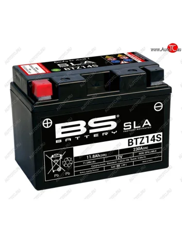 Аккумулятор BS-BATTERY BTZ14SYTZ14S SLA  300638