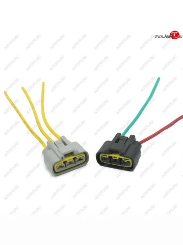 Фишки реле зарядки Honda CBR600RR 13-22, Suzuki AN650 13-16, Yamaha FZ1,FZ8,FJ,R1,XV19,XVS950 и др.  пм-00028534