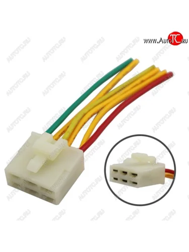 Фишка реле зарядки 6 проводов Kawasaki  пм-00028804