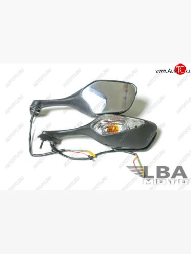 Зеркала для мотоцикла Honda CBR1000RR 08-16, VFR800 14-19, VFR1200 10-19 с поворотниками  пм-00001121