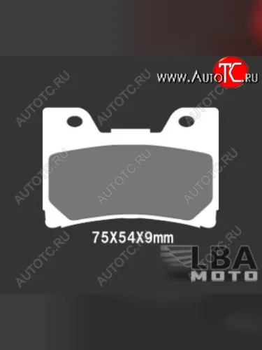 Тормозные колодки Nissin 2P-251NS (251)  28 556