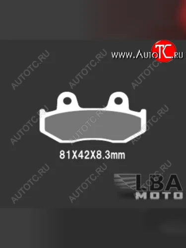 Тормозные колодки Nissin 2P-310NS (1343)  пм-00005922