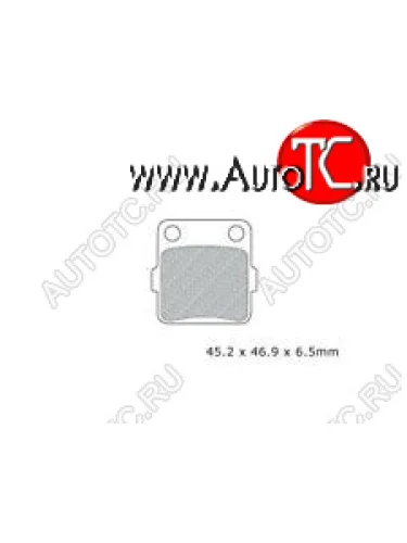 Тормозные колодки Renthal BP-102 (DP816)  пм-00017413