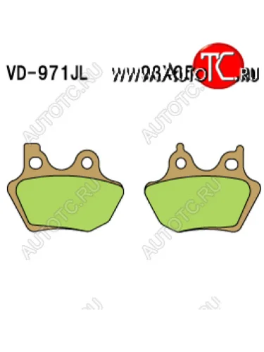 Тормозные колодки Vesrah VD-971JL  пм-00021431