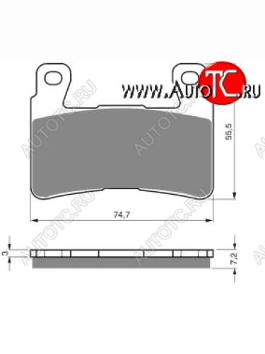 Тормозные колодки Gold-Fren 134 GP5  134 gp5