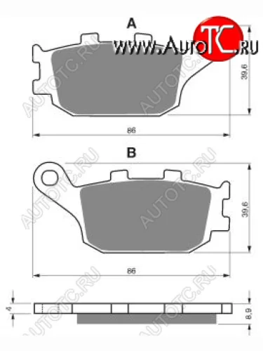 Тормозные колодки Gold-Fren 021 S33  021 s33