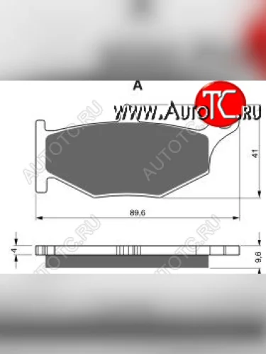 Тормозные колодки Gold-Fren 241 S3  241 s3