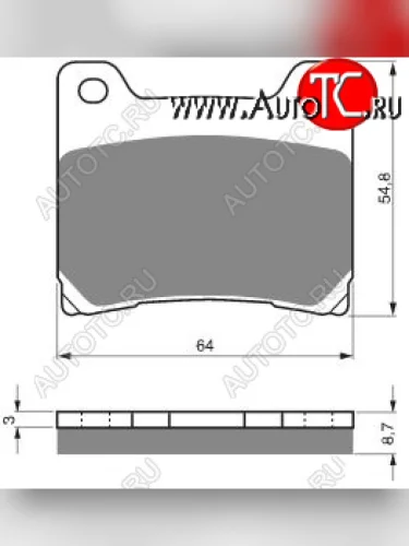 Тормозные колодки Gold-Fren 015 S3  015 s3