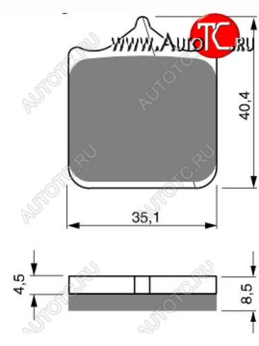 Тормозные колодки Gold-Fren 304 S33  304 s33