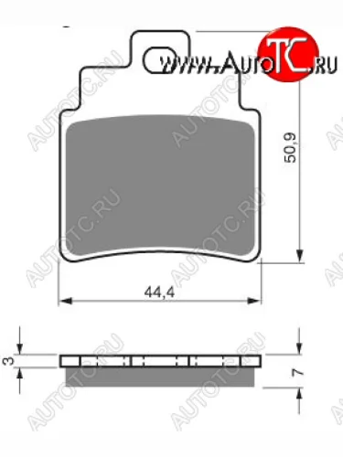 Тормозные колодки Gold-Fren 140 S3  140 s3